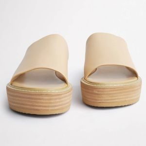 Erin Beech Sheep Nappa Sandals